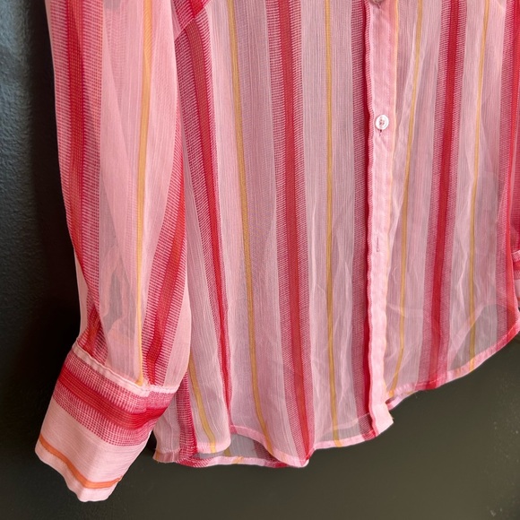 Roshas Paris S vintage sheer blouse in excellent vintage condition! Lux & rare! - Picture 5 of 15